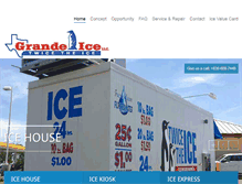 Tablet Screenshot of grandeice.com